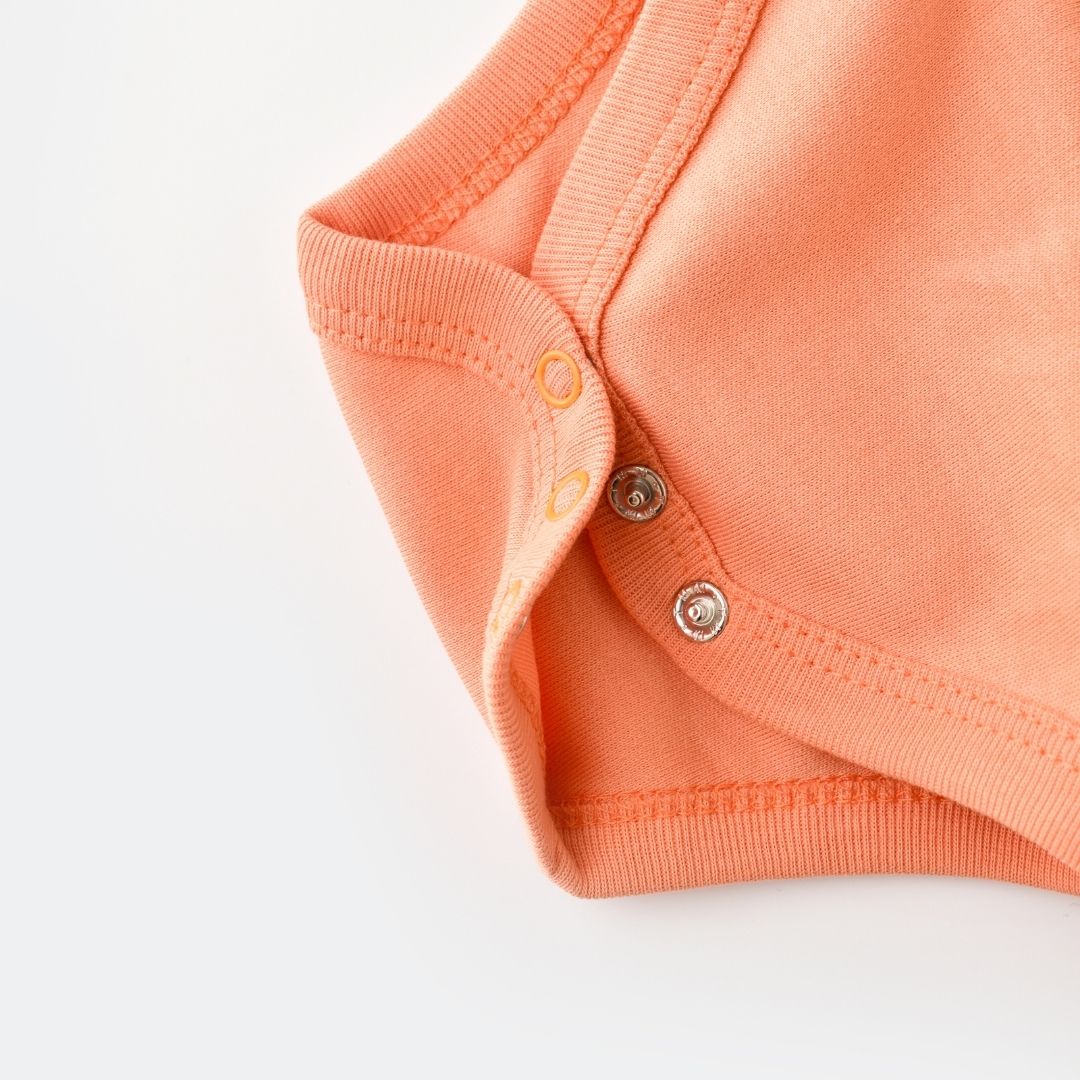 INTERLOK 2-pack sleeveless bodysuit in 100% organic cotton