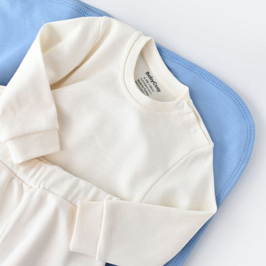 INTERLOK Pants and T-shirt set in 100% organic cotton