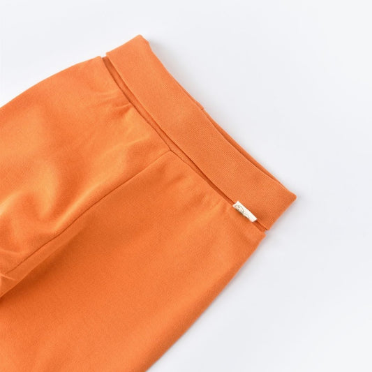BASIC Trousers with feet in 100% organic cotton