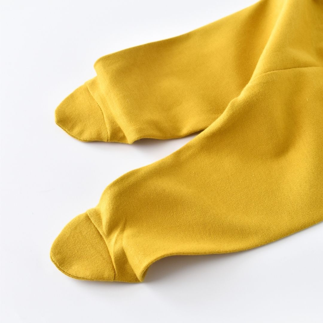 BASIC Trousers with feet in 100% organic cotton