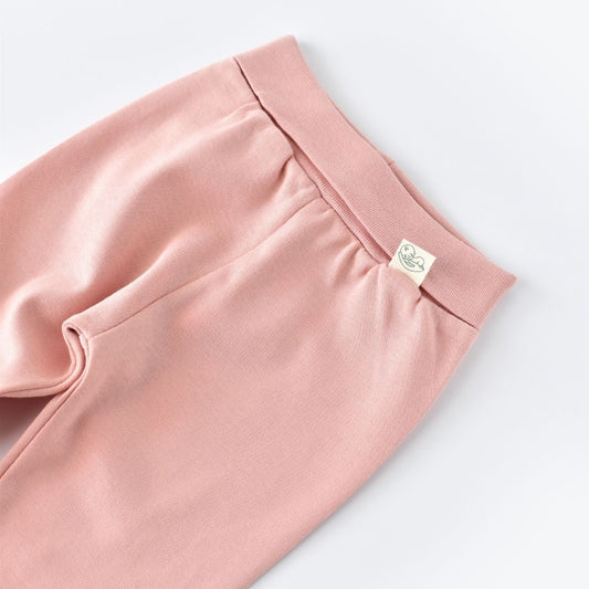 BASIC Trousers with feet in 100% organic cotton