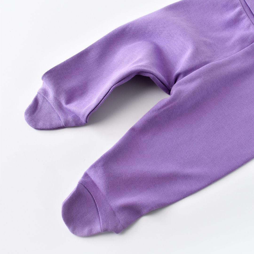 BASIC Trousers with feet in 100% organic cotton