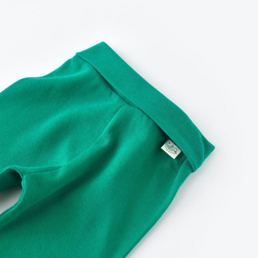 BASIC Trousers with feet in 100% organic cotton