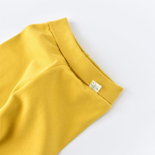 BASIC Trousers with feet in 100% organic cotton