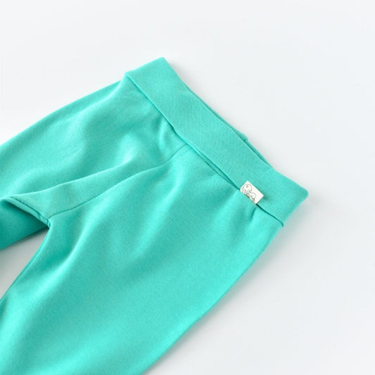 BASIC Trousers with feet in 100% organic cotton
