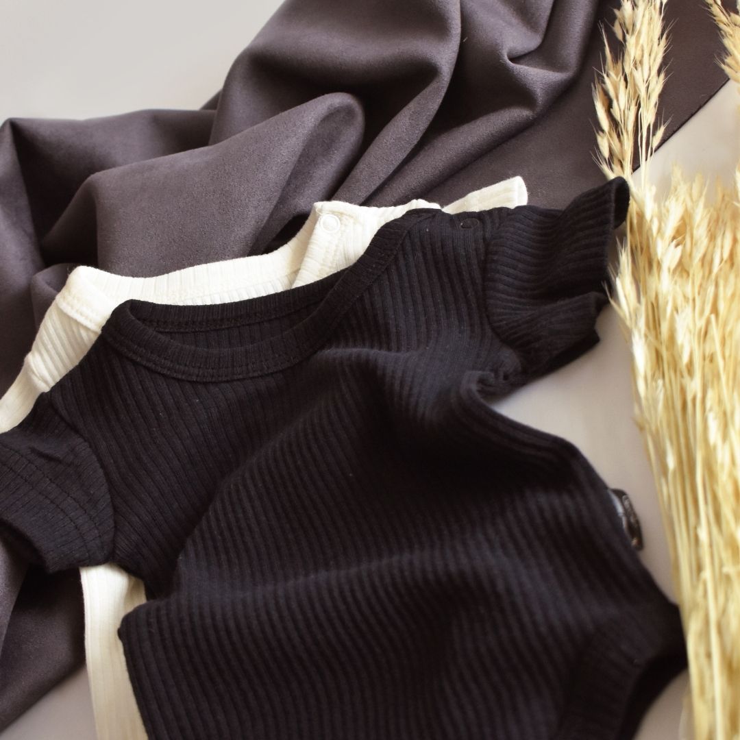 MODAL Pack of 2 Short-sleeved bodysuits