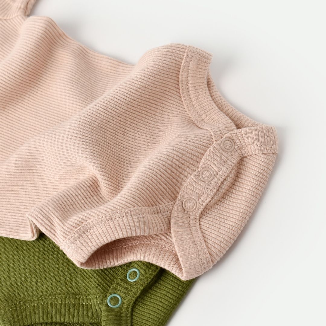 MODAL Pack of 2 Short-sleeved bodysuits