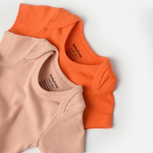 MODAL Pack of 2 Short-sleeved bodysuits