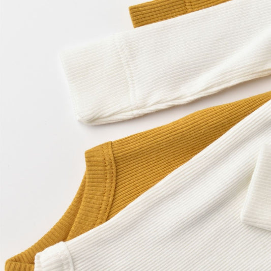 MODAL Pack of 2 Long-sleeved bodysuits