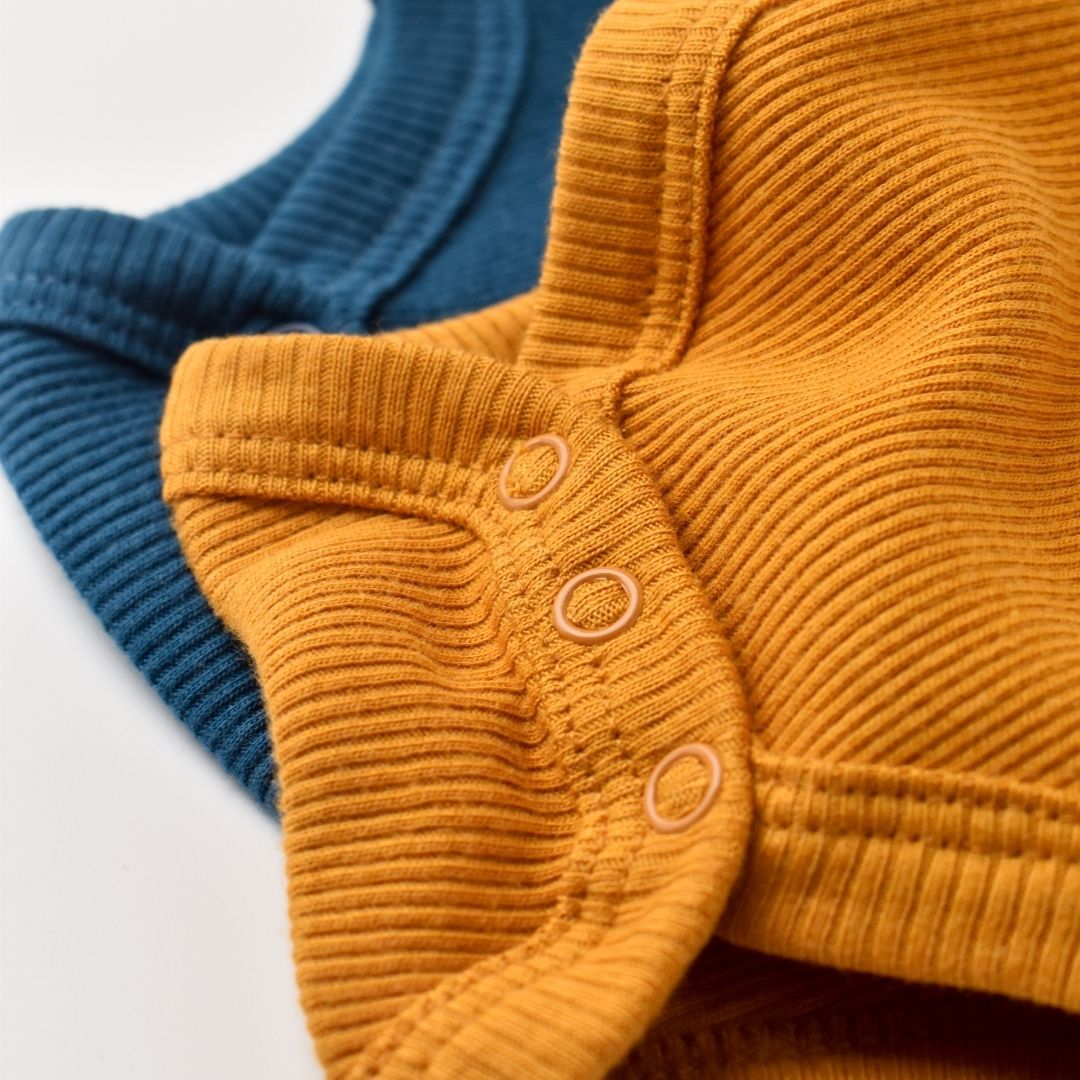 MODAL Pack of 2 Long-sleeved bodysuits