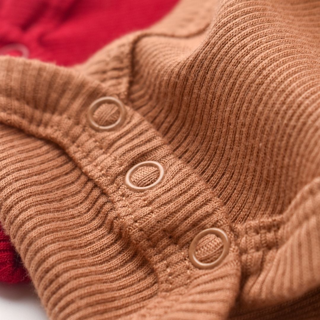 MODAL Pack of 2 Long-sleeved bodysuits