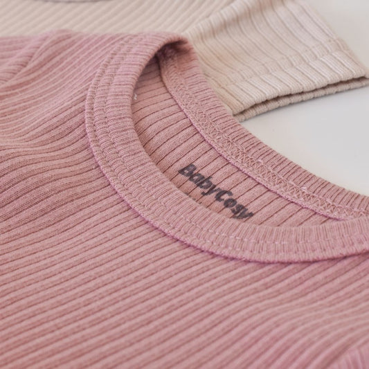 MODAL Pack of 2 Short-sleeved rompers