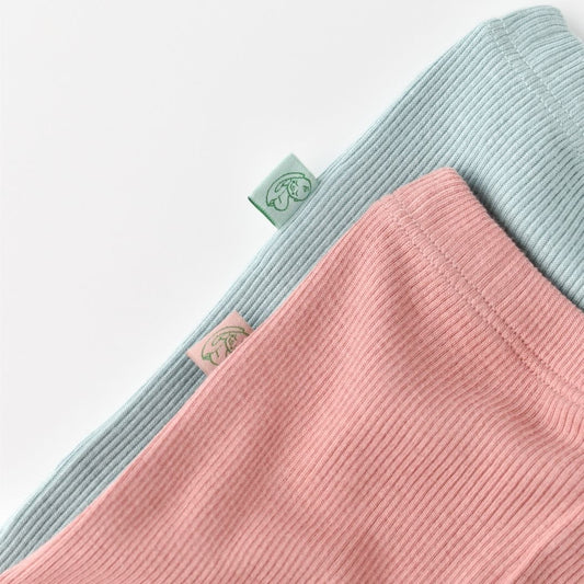 MODAL Pack of 2 Pants in 50% Modal - 50% Organic Cotton