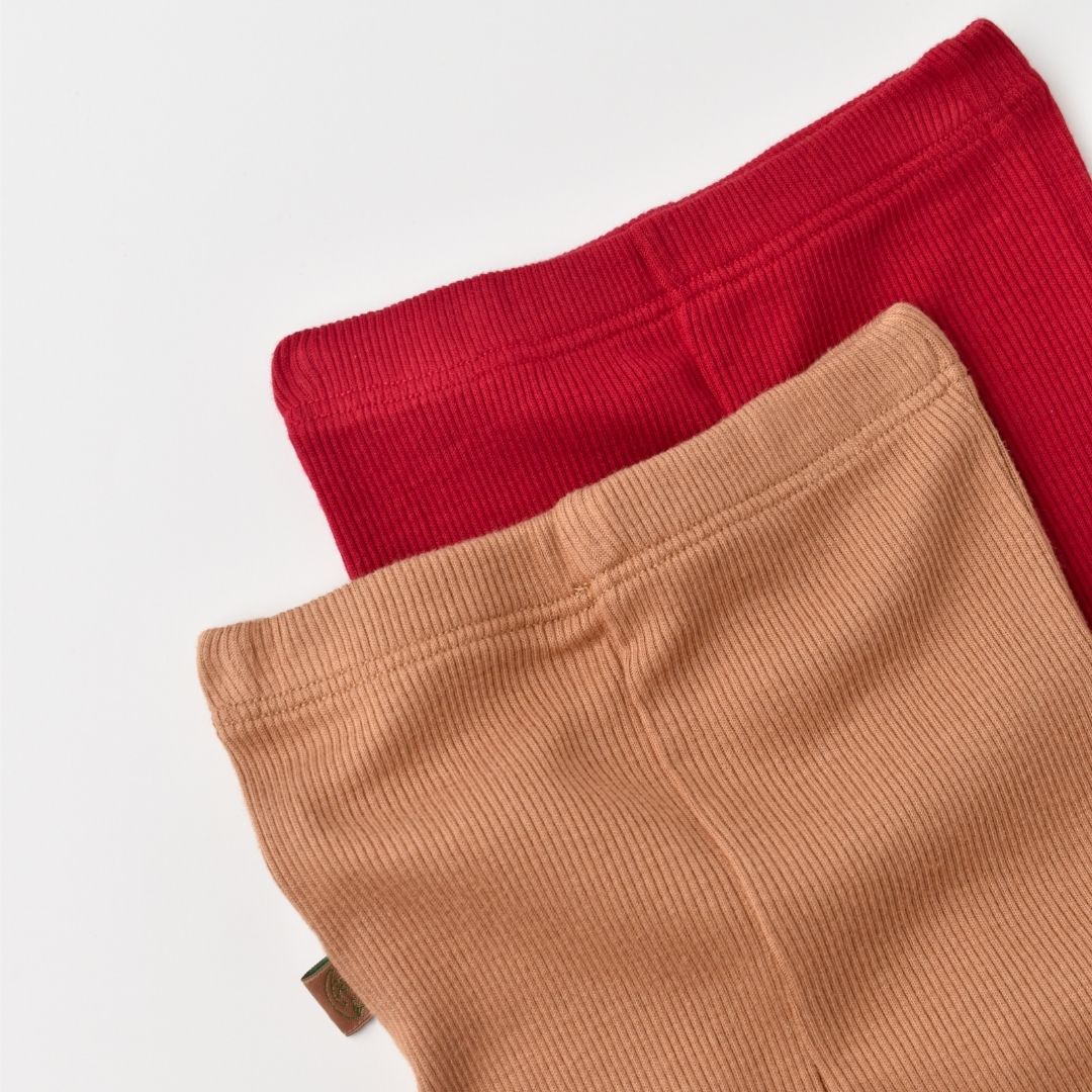 MODAL Pack of 2 Pants in 50% Modal - 50% Organic Cotton