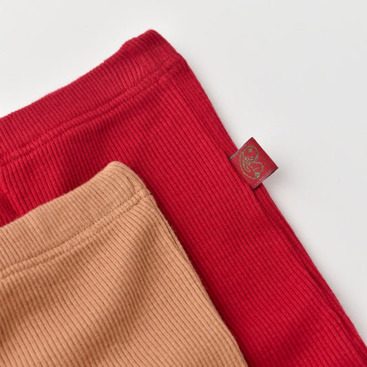 MODAL Pack of 2 Pants in 50% Modal - 50% Organic Cotton