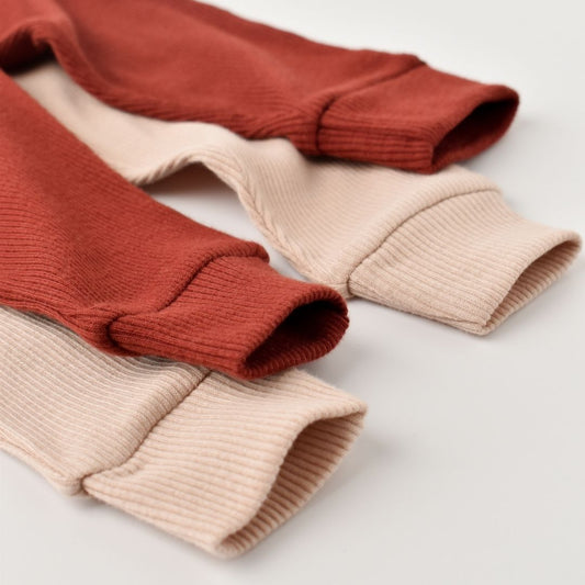 MODAL Pack of 2 Pants in 50% Modal - 50% Organic Cotton