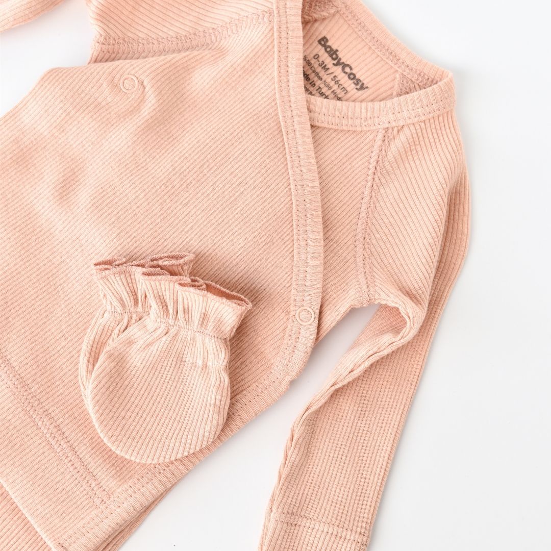 MODAL BABY SET 4 pieces in 50% modal - 50% organic cotton