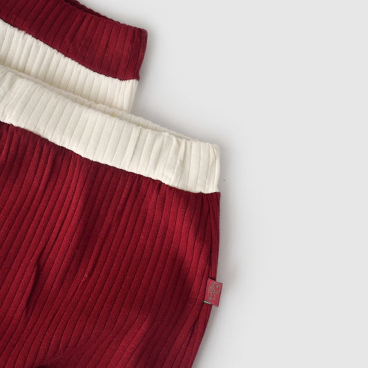 BACK Pack of 2 Pants % 95 Organic Cotton - 5% Elastane