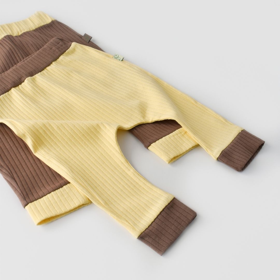 RETRO Pack of 2 Pants% 95 Organic Cotton - 5% Elastane