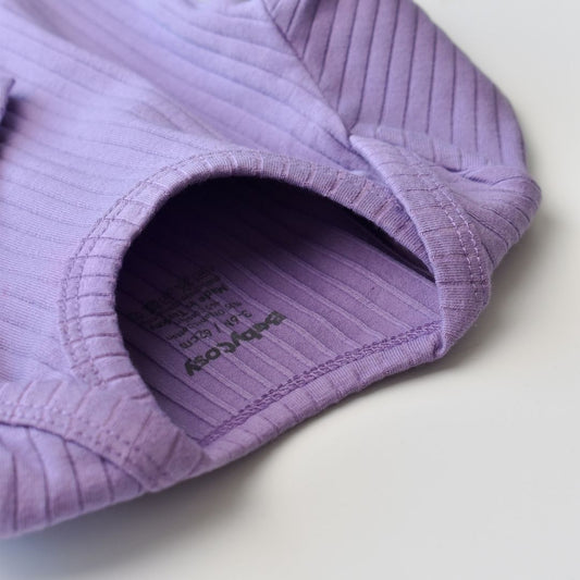 RIBANA Long-sleeved bodysuit% 95 Organic Cotton - 5% Elastane