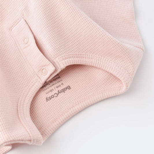 WAFFLE SET Shorts and short-sleeved T-shirt in 100% Organic Cotton