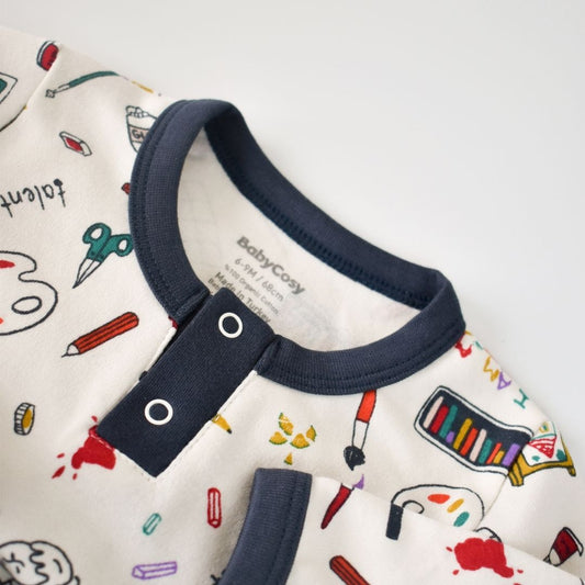 PAPETERIE Ensemble pantalon et tee-shirt en 100% coton bio