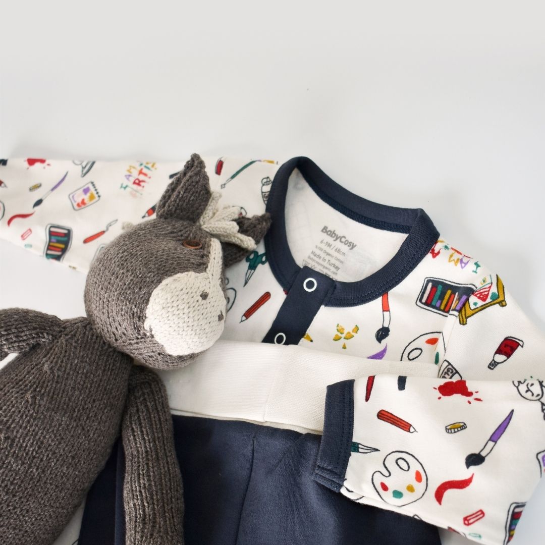 PAPETERIE Ensemble pantalon et tee-shirt en 100% coton bio