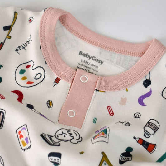 PAPETERIE Ensemble pantalon et tee-shirt en 100% coton bio
