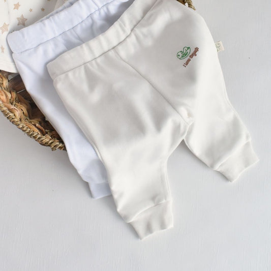 I Love Organic - 2 Pack Pants in 100% organic cotton