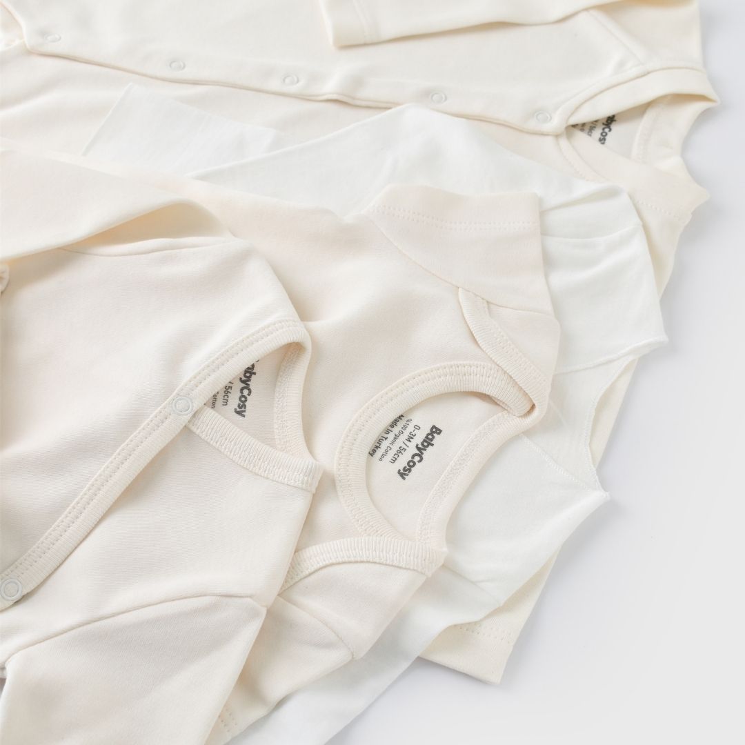 INTERLOK Birth Set - 10 pieces - GOTS Certified - 100% Organic Cotton