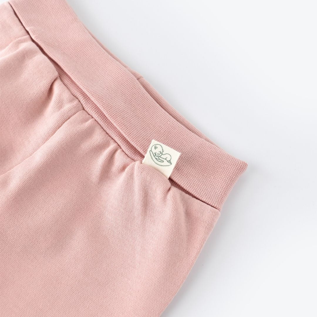 BASIC Trousers with feet in 100% organic cotton