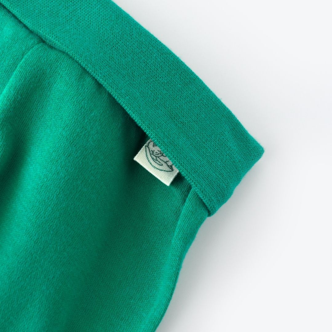 BASIC Trousers with feet in 100% organic cotton