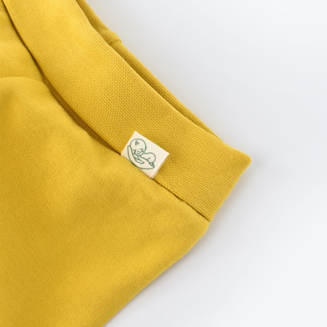 BASIC Trousers with feet in 100% organic cotton