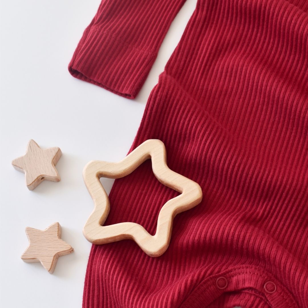 MODAL Long-sleeved romper 50% modal - 50% organic cotton