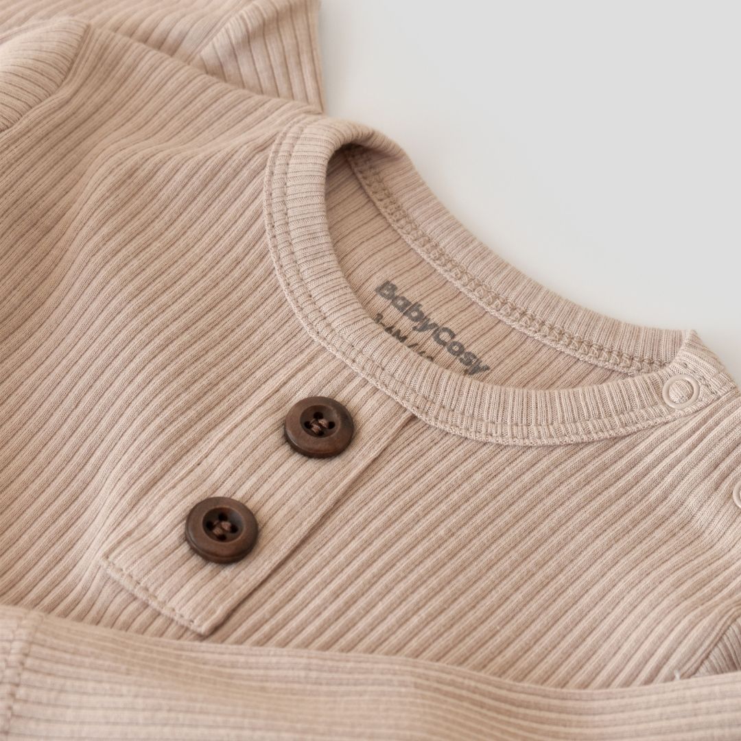 MODAL Barboteuse manches longues 50% modal - 50% coton biologique