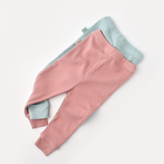 MODAL Pack of 2 Pants in 50% Modal - 50% Organic Cotton