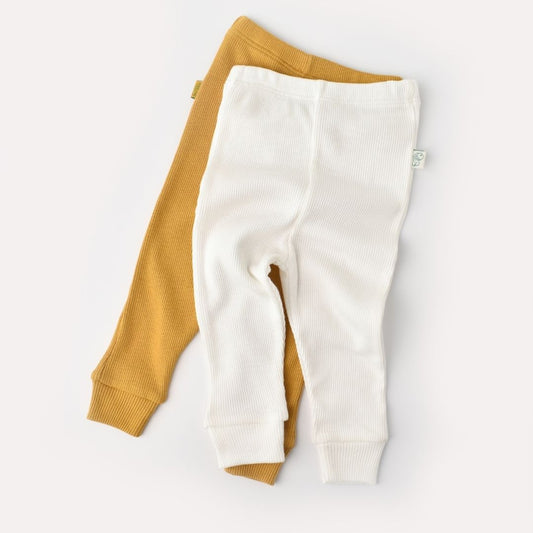 MODAL Pack of 2 Pants in 50% Modal - 50% Organic Cotton