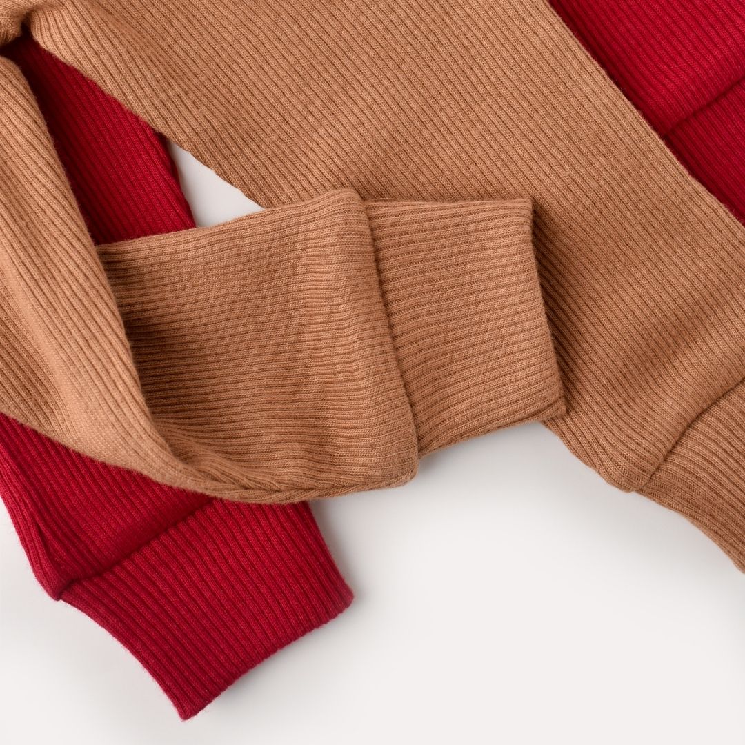 MODAL Pack of 2 Pants in 50% Modal - 50% Organic Cotton