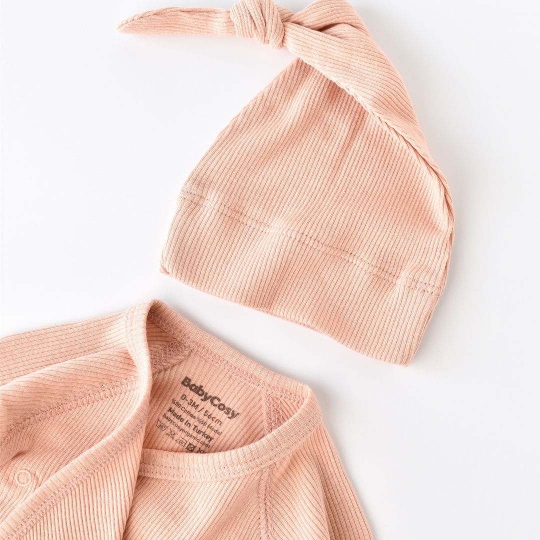 MODAL BABY SET 4 pieces in 50% modal - 50% organic cotton